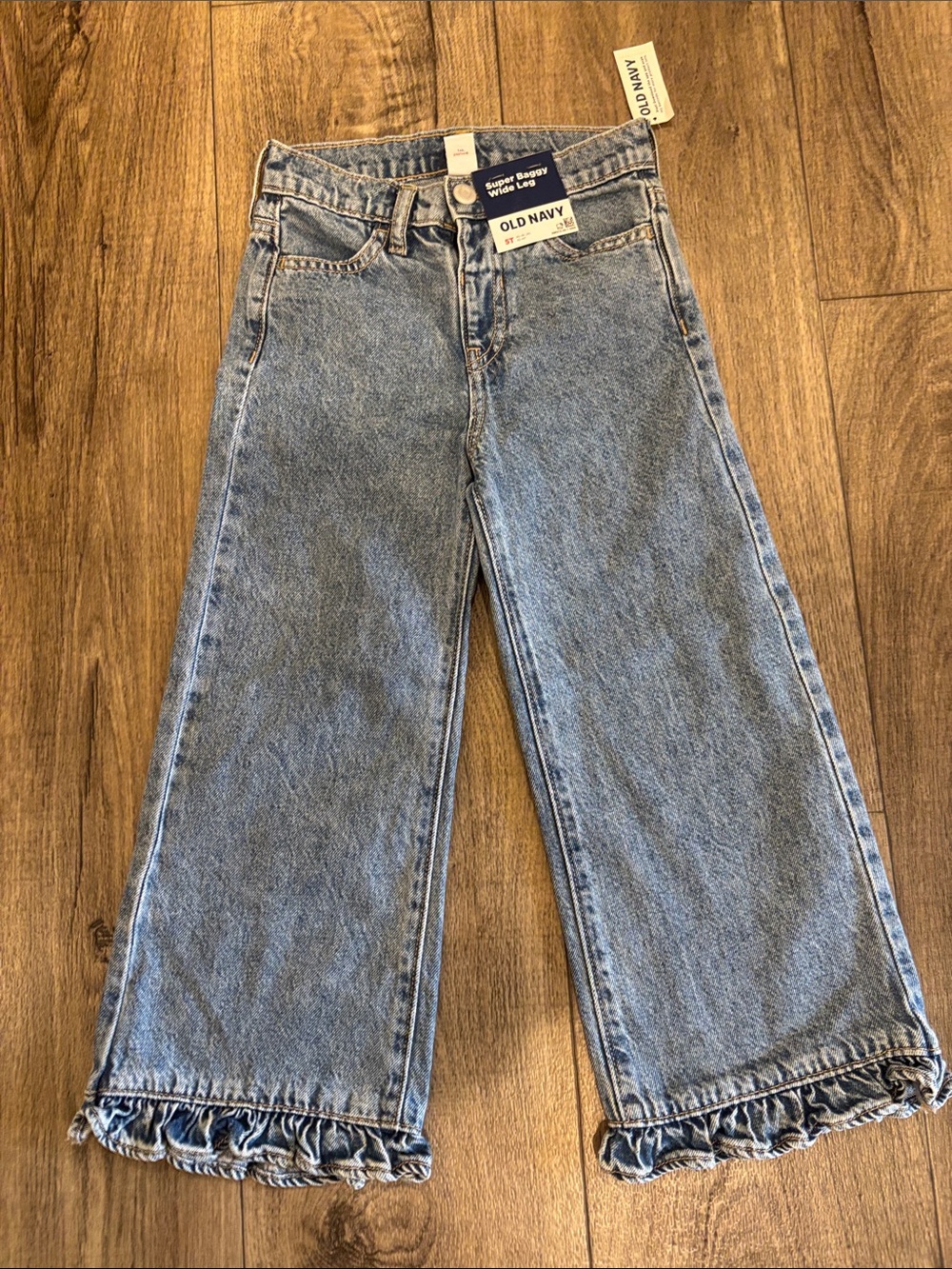 Old Navy Jeans with Ruffled Hem